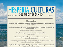 Presentation of issue nº 18 of Hesperia: Algeria