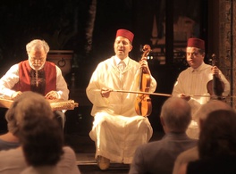Poetry and song by Sufi mystics of Al-Andalus in the Moroccan tradition 
