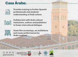 Casa Árabe, awarded as "Cultural Personality of the Year" in the United Arab Emirates