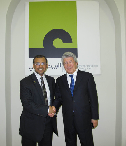 Enrique Cerezo is meeting with the president of the Council of Saudi Chambers of Commerce