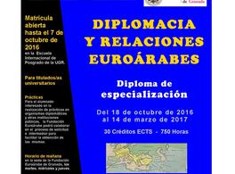 Registration is now open for a program in “Diplomacy and European-Arab Relations”
