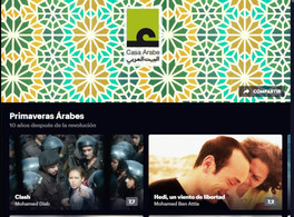 Movies streaming on Casa Árabe’s Filmin channel
