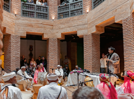 Tarek Atoui and the Majlis of musicians from the Atlas Mountains