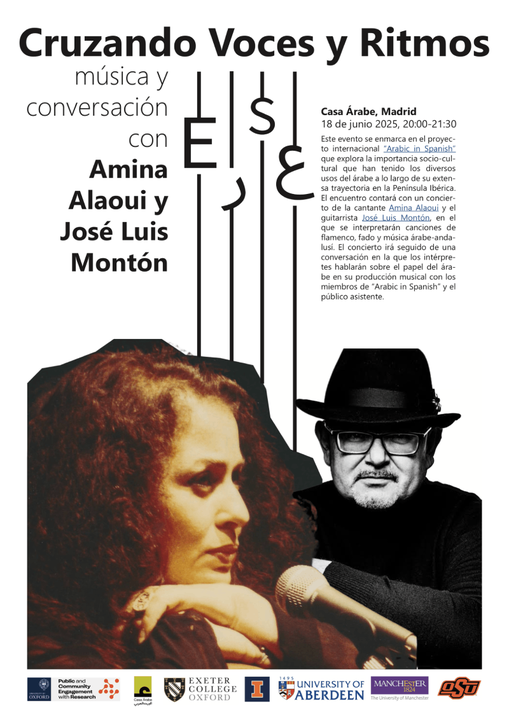 Crossing voices and rhythms: Amina Alaoui and José Luis Montón