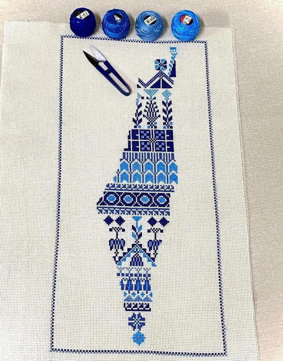 Final Palestinian embroidery workshop