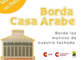 Workshops on “Decorated Cities”: Embroidering at Casa Árabe with the family 