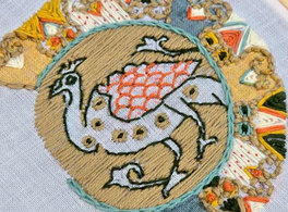 Embroidery for Hawā’: Birds from the iconography of Al-Andalus