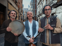 The Cardamom Trio performs at the Nights of Ramadan 