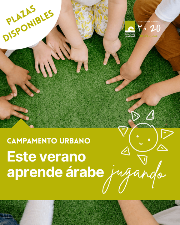 Madrid urban summer camp in Arabic