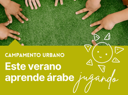 Madrid urban summer camp in Arabic 