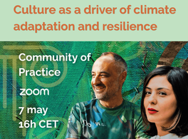 Experts from Tunisia and Serbia discuss culture and community action to deal with climate change