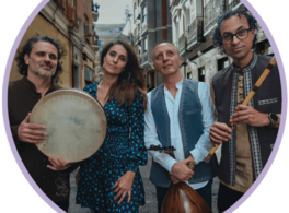 Cardamom Trio and Linda Alahmad concert at the Cordoba Guitar Festival  