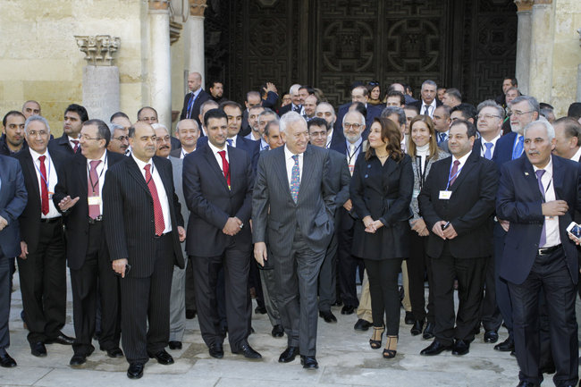 Encuentro en Casa Árabe Córdoba del Ministro Margallo con la delegación siria