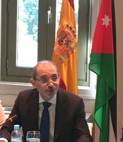 Jordan’s Minister of Foreign Affairs, Ayman Safadi, visits Casa Árabe 