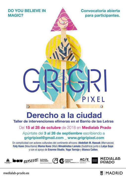 Artists from Morocco and Mauritania at the third edition of Grigri Pixel  