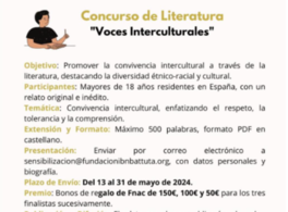 “Intercultural Voices” literary contest 