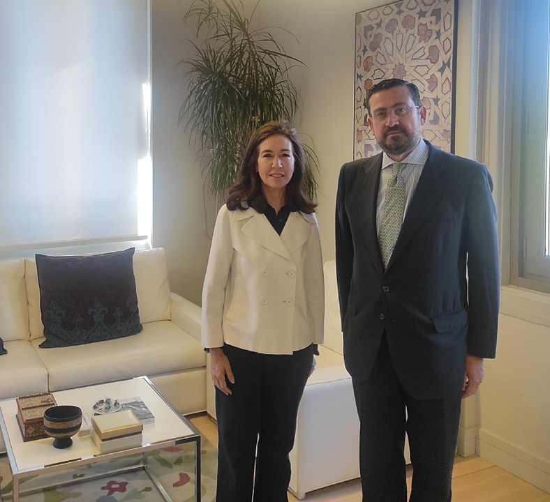 Meeting with the President of Unidos por la Historia