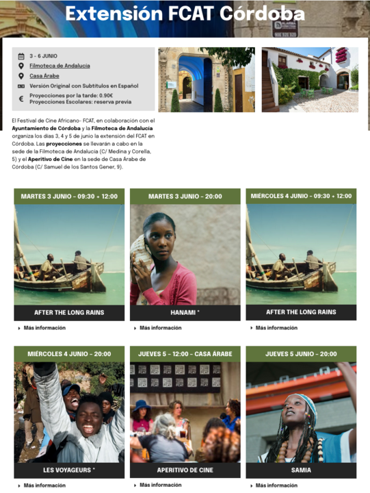 Casa Árabe hosts FCAT’s “Film Aperitif” in Cordoba