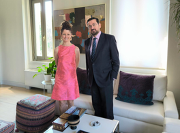 The General Director of the Goethe Institut Madrid visits Casa Árabe