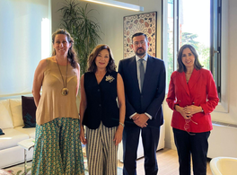 The Spanish Association for International Mobility (FEEX) visits Casa Árabe