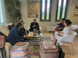 Tecniberia executives visit Casa Árabe in Madrid