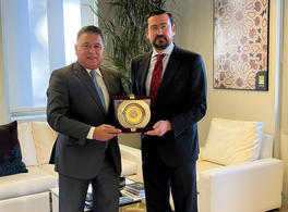 The Arab Administrative Development Organization (ARADO) visits Casa Árabe 