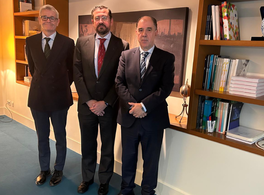 Meeting with the heads of the IDOM consulting firm