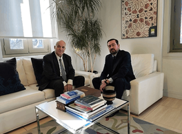Visit by the Ambassador of the Arab League to Spain 