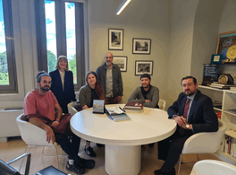 Meeting with artists from the TEJA Network 
