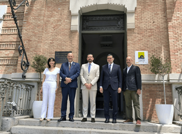 Libya’s Minister of Culture Visits Casa Árabe in Madrid