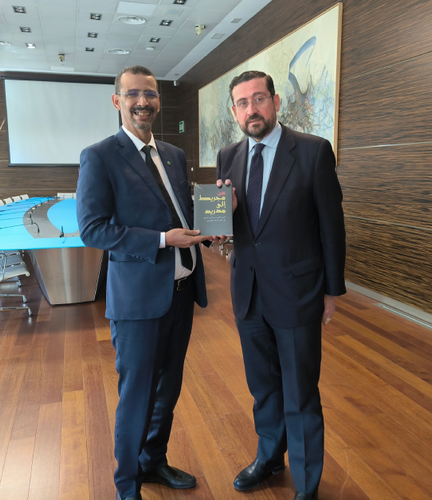 Visit by Mauritania’s Minister of Culture to Casa Árabe