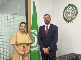 Meeting with the Chargé d’Affaires of the League of Arab States Office